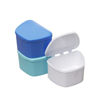Boîte de Rangement Premium pour Prothèses Dentaires Complètes, Grande Boîte de Conservation pour Dents Artificielles et Gouttières de Contention CE/ISO