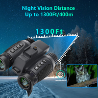 NV8100P Mesafe Ölçer Başlık ve Kask Montajlı 256GB Şarj Edilebilir 4K Çift Ekranlı 8x Büyütmeli Gece Görüş Gözlüğü 350m Menzilli Video Kayıt Cihazı