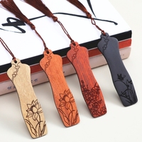 Ensemble de marque-pages en bois, gravure de drapeau laqué, cadeau commémoratif pour les affaires et les diplômes