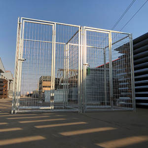 คอกสุนัขสำหรับวิ่งสุนัขดีไซน์คอกสุนัขชุบสังกะสีสำหรับงานหนักในร่ม/กลางแจ้ง - Product Image 2