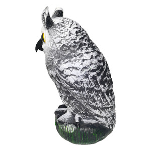 Mô hình cú giả 3D sống động như thật, chất liệu nhựa, dùng để xua đuổi chim, trang trí sân vườn, phụ kiện săn bắn ngoài trời, tượng cú giống thật, bán trực tiếp từ nhà máy - Product Image 5