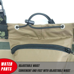 Selco – cuissard de pêche jaune de haute qualité, résistant, isolé, fermeture éclair, poitrine Durable pour hommes, <span class=keywords><strong>chasse</strong></span>, pêche - Product Image 3