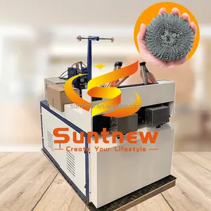 Kitchen cleaning 0.2mm mesh scourer making machine