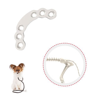 ZMD Fábrica Direta Cirurgia Ortopédica Veterinária 2.4mm Acetabular Bloqueio Puro Titânio Implante Placa Veterinária - Product Image 1