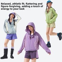 Veste de protection solaire haut de gamme UPF 50+ anti-UV, à capuche, effet rafraîchissant, infroissable, manches longues, unisexe