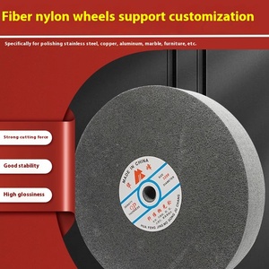 Discos de Desbaste de <span class=keywords><strong>Nylon</strong></span> 150/200/250/300, Abrasivos Industriales, Construcción Sin Soldadura, para Pulir y Desbastar Metal - Product Image 3