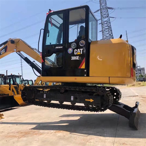 รถขุดตีนตะขาบมือสอง Caterpillar CAT 306E2 ขนาด 6 ตัน นำเข้าจากญี่ปุ่น พร้อมห้องโดยสาร ใบมีดดันดิน สำหรับงานก่อสร้าง - Product Image 1