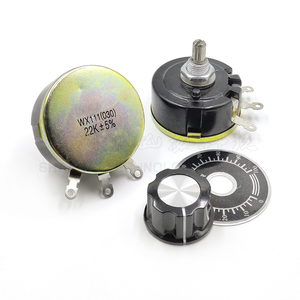 Bonens wx111 (030) lần lượt duy nhất wirewound chiết 1K 1.5k <span class=keywords><strong>2.2K</strong></span> 4.7k 10k 22K 47K 1K5 2K2 4K7 3W ROTARY rheostats - Product Image 6