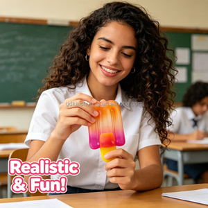 Jouet anti-stress souple et élastique en forme de bâtonnet glacé, boîte mystère, cadeau idéal pour enfants, pour les jeux quotidiens en extérieur - Product Image 2