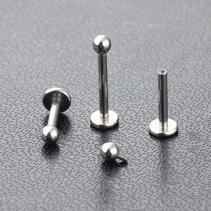 Piercing corporal de 6/8/10mm para el cuerpo, joyería interna, piercing para labio, bola, labret, pendiente para el trago, <span class=keywords><strong>oreja</strong></span> de barra helicoidal - Product Image 5