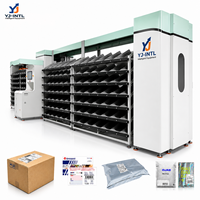 Machine de tri de commandes murale 3D personnalisable pour entrepôt YJ-INTL YJ-PW-1 en acier inoxydable