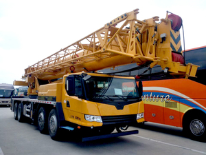 Cina Xuzhou merek terkenal 50Ton QY50KD truk derek dengan 58.1m tinggi angkat - Product Image 5