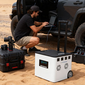 LiFePO4 Lithium <b>Battery</b> 4 Ports AC Output 220V 50Hz 1 Port XT90 Fast Charge <b>24V</b> 30A Supports UPS Function Super Fast Charging - Product Image 5