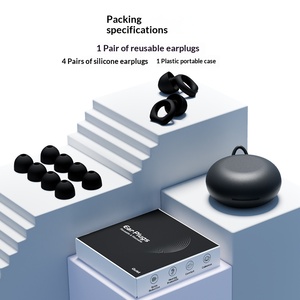 Tappi per Orecchie in Silicone per Terapia Riabilitativa, Riduzione del Rumore, 4 Misure, Insonorizzanti, Morbidi, Riutilizzabili, Protezione dell'Udito - Product Image 1