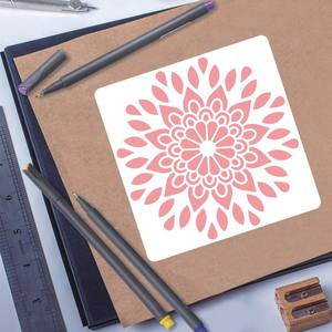 <span class=keywords><strong>Stencil</strong></span> Riutilizzabile per Disegno all'Ingrosso, <span class=keywords><strong>Stencil</strong></span> in Plastica per Decorazione e Pittura Murale - Product Image 4