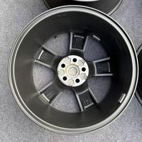 Jantes SUV 20 pouces en alliage d'aluminium forgé à cinq branches pour Defender, finition gris canon usiné, avec boulons inclus