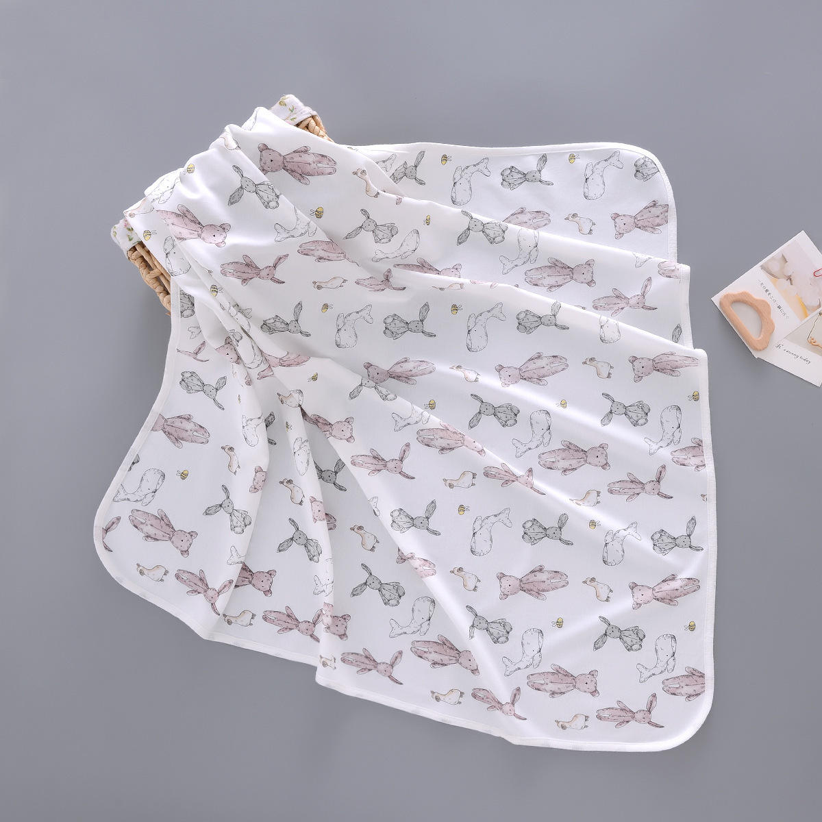 Whale and Bunny [90-piece Towel Set]