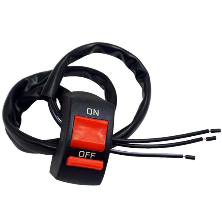 Аксессуары для мотоциклов и внедорожников, светодиодная фара, прожектор, переключатель, двойная вспышка, трехпроводной переключатель на руль, кран