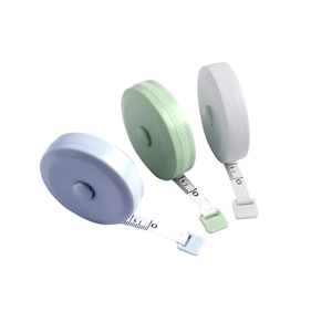 Low Price Sewing <b>Mini</b> Sewing Retractable Double <b>Scale</b> Soft Measuring Tape Body Tailor Sewing Tool Accurate Fabric Tape - Product Image 4