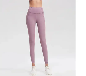 Leggings 100% Algodón Suaves y Elásticos, Fabricante Pakistaní de Leggings Sostenibles de Talla Grande, Pantalones de Yoga Transpirables de Cintura Alta - Product Image 6