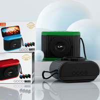 Speaker Portabel Nirkabel BT LP-V100 BARU dengan Fungsi Radio FM/TF/USB/TWS, Subwoofer Aktif, Lebih Murah, Desain Kamera yang Kreatif
