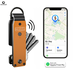 2025 thời trang mới kinh doanh <span class=keywords><strong>Key</strong></span> holder <span class=keywords><strong>Key</strong></span> <span class=keywords><strong>Ring</strong></span> với Tracker cho Apple findmy xe Nhỏ Gọn Kim loại móc chìa khóa OEM - Product Image 1