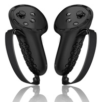 Housse de protection en silicone pour poignée de manette, compatible avec les accessoires de jeu de réalité virtuelle, adaptée à Meta Quest 3/3s