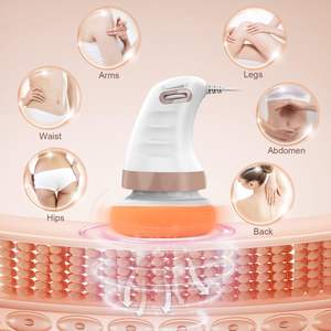 Masajeador de celulitis corporal de mano Nowcozy con 8 almohadillas lavables, masajeador moldeador de belleza para vientre, cintura - Product Image 2