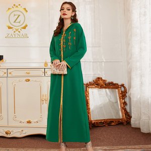 Robe Zaynab Bubu, <span class=keywords><strong>Abaya</strong></span> africaine, nouveau modèle d'<span class=keywords><strong>Abaya</strong></span> à Dubaï, <span class=keywords><strong>Abaya</strong></span> pour femmes, robe musulmane, robes de Dubaï, femmes musulmanes, magnifique vert - Product Image 4