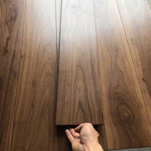 AB 등급 고급스러운 자연 부드러운 아메리칸 블랙 호두 단단한 나무 바닥 - Product Image 3