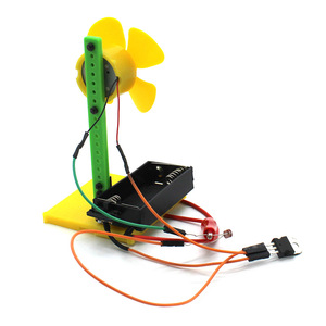Kit de ensamblaje DIY de ventilador con control de luz para la serie de educación científica, para aprendizaje STEM y como ayuda didáctica en el aula. - Product Image 5