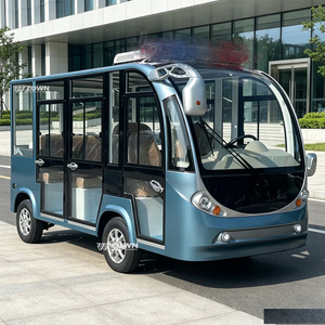 รถตรวจการณ์ไฟฟ้าแบบปิด ZOWN พร้อมแอร์ 8-23 ที่นั่ง รับประกัน 2 ปี สำหรับการตรวจสอบความปลอดภัยประจำวันในพื้นที่อุตสาหกรรมและพื้นที่ชมวิว - Product Image 1