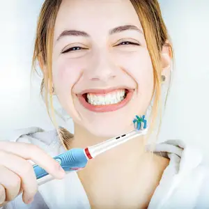 EB52-X替换360宽头成人口腔牙刷牙刷头用于口腔B