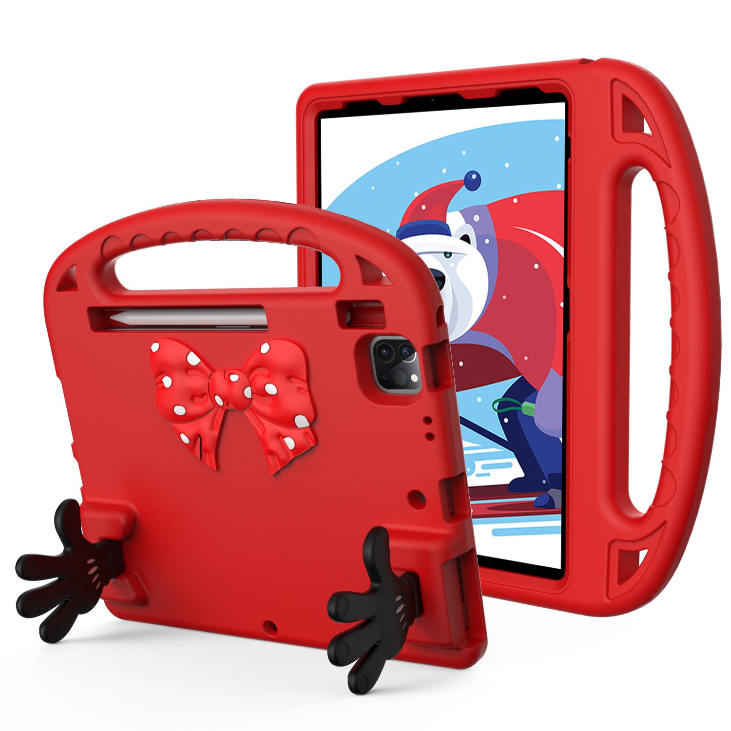Силиконовый противоударный прочный защитный чехол для планшета iPad 10,2 7, 8, 9 поколения