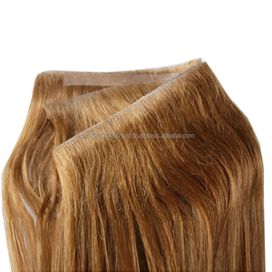 Extensiones de Cabello Rubio con Trama Invisible, Cabello Humano Remy Liso y Sedoso con Puntas Gruesas, Trama Invisible para Proveedores de Salones de Belleza - Product Image 3