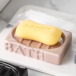 Wholesale Eco Friendly Hotel Elegant Marble Bathroom Shower <strong>Soap</strong> bar Holder Tray Bathtub Mini <strong>Ceramic</strong> <strong>Soap</strong> <strong>Dish</strong> - Product Image 2