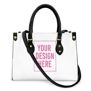 <span class=keywords><strong>Noir</strong></span> personnalisé Unique sacs à bandoulière pour femmes imprimer à la demande mode sacs à <span class=keywords><strong>main</strong></span> à bandoulière pour femmes sacs femmes sacs à <span class=keywords><strong>main</strong></span> dames 2023 - Product Image 4