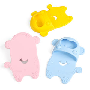 Juguete de Silicona Suave para Bebés, <span class=keywords><strong>Mordedor</strong></span> Calmante para la Dentición, <span class=keywords><strong>Mordedor</strong></span> de Silicona con Forma de Zapato de <span class=keywords><strong>Mono</strong></span> para Recién Nacidos - Product Image 3