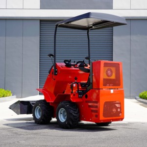 Minicargadora de Ruedas de Alta Eficiencia 390 con Motor Monocilíndrico, para Jardinería, Agricultura y Paisajismo, con Certificación CE - Product Image 4