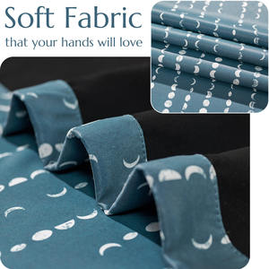 <span class=keywords><strong>Tende</strong></span> oscuranti in poliestere 100% ecologiche stampate a pois da 84 pollici con motivo mantovane per la camera da letto degli spazi per bambini - Product Image 3