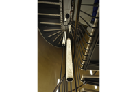 Escalier moderne de luxe cage d'escalier suspendre suspension lampe lustre LED luminaires pour l'entrée
