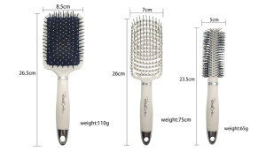 Peigne de coiffage spécial <span class=keywords><strong>pour</strong></span> <span class=keywords><strong>dames</strong></span>, coiffure moelleuse, volume de massage Shunfa droit, finition à double usage, peigne à cheveux pratique - Product Image 5