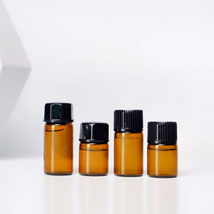 Frasco de vidrio transparente ámbar para laboratorio, cromatografía, cuidado de la piel, envase cosmético, a prueba de fugas, para muestreo, botella vacía con tapa de rosca - Product Image 3