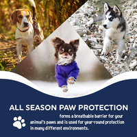 Baume pour pattes de chien écologique en marque propre, hydratant, protège et guérit les pattes sèches et gercées pour chiens et chats, entièrement naturel, 50g/100g/150g