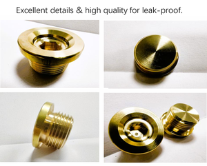 MeiMing OEM Hochwertige Messing-Ablaufstopfen, Auslaufsichere und Langlebige Stopfen für Klimaanlagen und Elektrische Geräte - Product Image 2