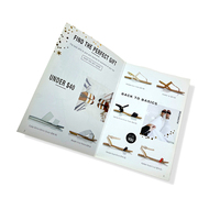 Catalogue d'uniformes scolaires personnalisés et catalogue de designs de portails principaux avec reliure agrafée, impression offset sur papier, sérigraphie