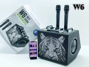 Loa siêu trầm 100W âm thanh sân khấu chuyên nghiệp ngoài trời hiệu suất quy mô lớn đám cưới karaoke thiết bị loa răng Xanh W6 - Product Image 2