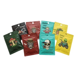 Custom stampato con chiusura a <span class=keywords><strong>Zip</strong></span> piatto caramelle gommose piccole buste di plastica con sigillo laterale per alimenti - Product Image 1