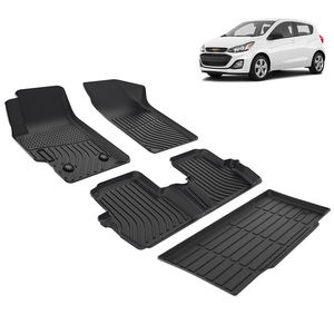 Tapis de sol avant et arrière M400, tapis de coffre toutes saisons, tapis de voiture en TPE thermoformé pour <span class=keywords><strong>Chevrolet</strong></span> Spark GT 2015-2022 M400 - Product Image 2
