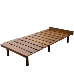Wholesale Modern Minimalist Solid Wood <b>Platform</b> <b>Bed</b> <b>Frame</b> Slatted Low Profile Daybed for Bedroom Furniture - Product Image 1